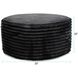 Shar Pei Universal 18 inch Black Ottoman